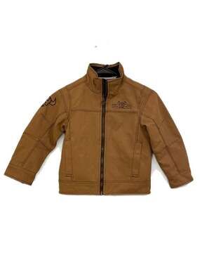 Cowboy Hardware Youth Boy's Buckskin Triple Barb CH Canvas Woodsman Jacket